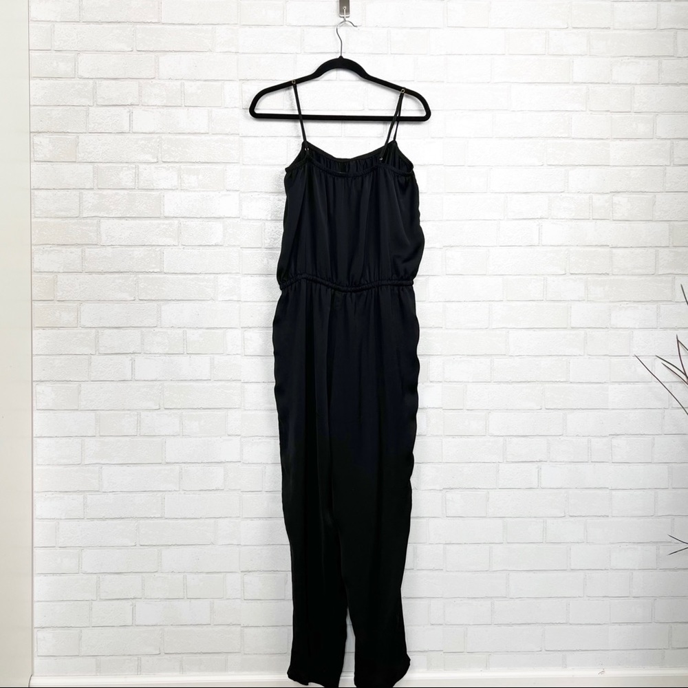 J Crew Convertible Strap Black Jumpsuit